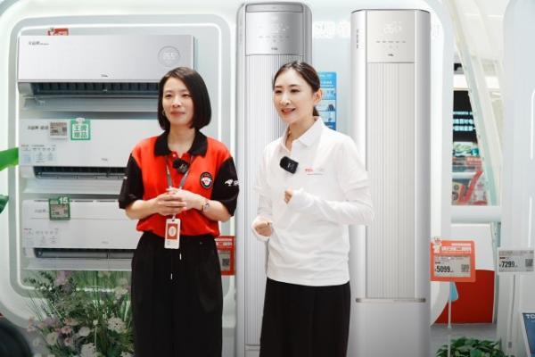 奥运冠军何雯娜亲荐，TCL 小蓝翼・全域风 Pro AI 健康舒适空调凭实力圈粉 