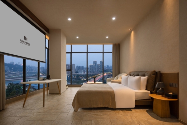 落子渝中半岛，枕江听风而眠：重庆首家万达美华度假酒店于李子坝启幕 