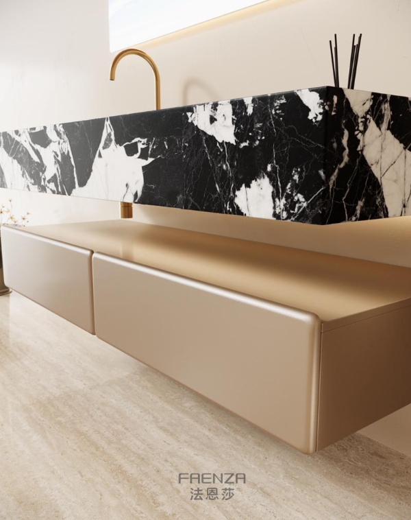 把酒店奢居藏进日常，法恩莎岚庭浴室柜重构卫浴质感 