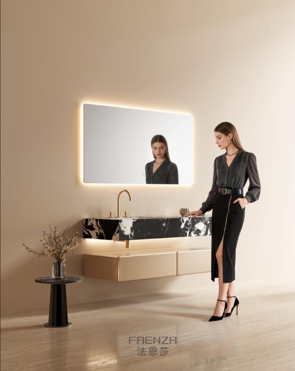 把酒店奢居藏进日常，法恩莎岚庭浴室柜重构卫浴质感 