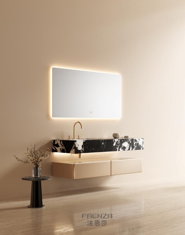 把酒店奢居藏进日常，法恩莎岚庭浴室柜重构卫浴质感 