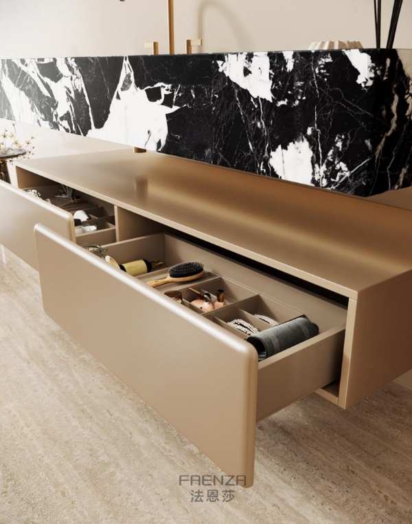 把酒店奢居藏进日常，法恩莎岚庭浴室柜重构卫浴质感 