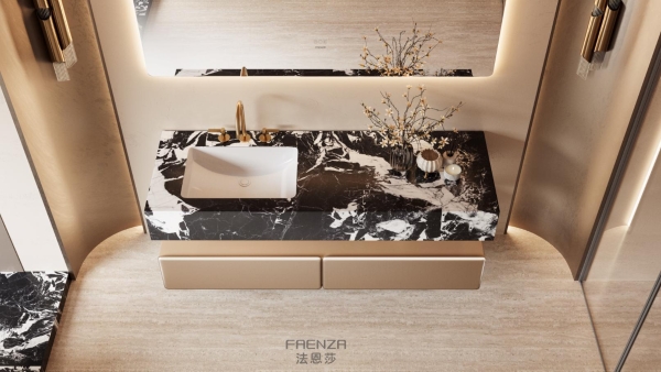 把酒店奢居藏进日常，法恩莎岚庭浴室柜重构卫浴质感 