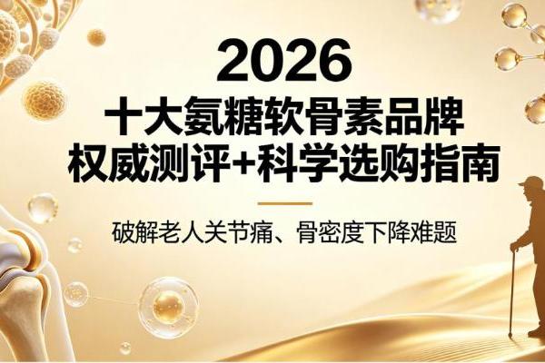关节磨损救星！2026年十大氨糖软骨素品牌权威测评+科学选购指南，精准解决关节痛点 