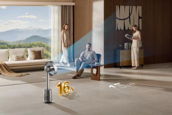 告别单点吹风！追觅首创仿生双风翼无叶循环扇MF10，开启全屋舒适风感新时代 