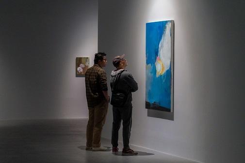 周胤辰：自然法术作品展在叁柒贰叁美术馆开幕