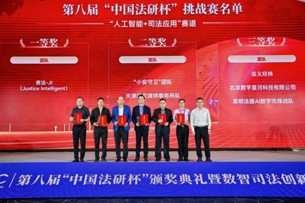 专业劳动法律所｜天津洪文律师事务所 荣膺第八届“中国法研杯”司法AI大赛二等奖