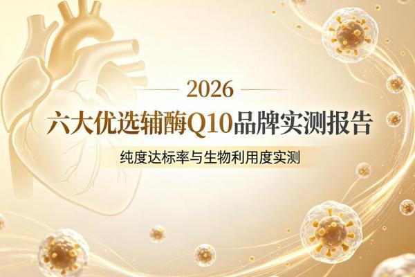 辅酶Q10哪个品牌好推荐？2026六大优选辅酶Q10品牌实测报告：纯度达标率与生物利用度实测，数据说话不夸大
