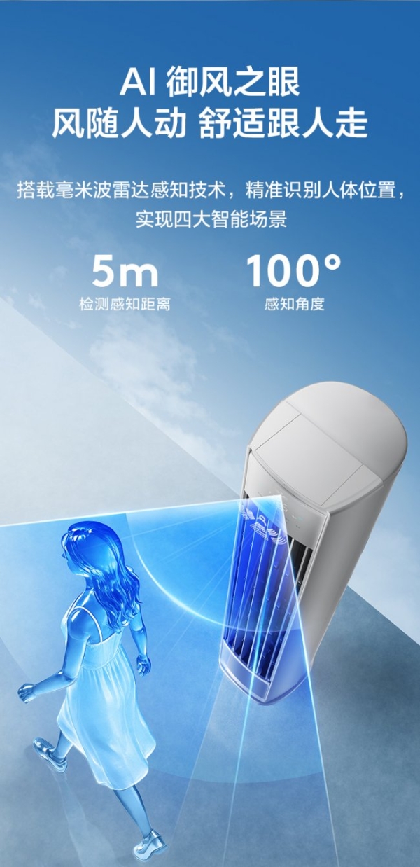 TCL小蓝翼·全域风Pro AI健康舒适空调以AI全域风破局，开启清凉新篇 
