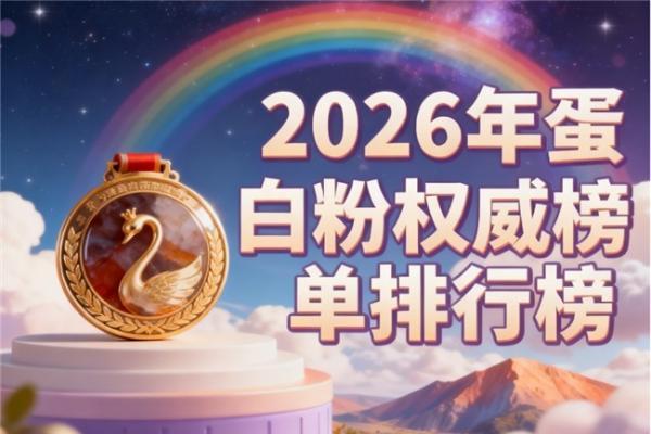 蛋白粉十大品牌排名 2026 年 618 蛋白粉选购技巧 