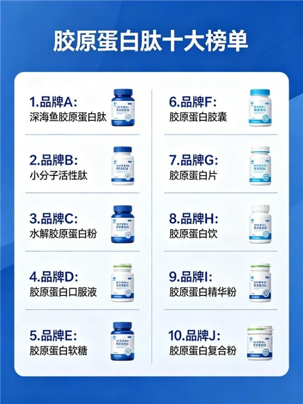吃胶原蛋白肽那个牌子好 2026胶原蛋白肽热推榜