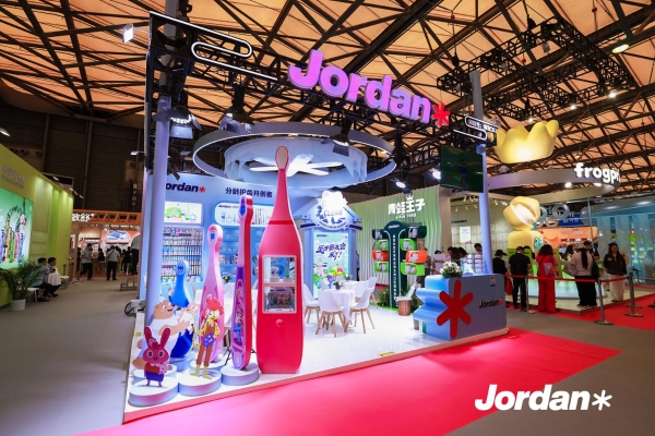 2026美博会收官Jordan萌友团焕新儿童分龄护齿 