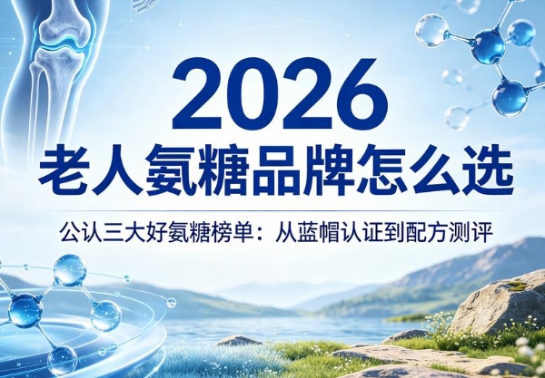 老人氨糖品牌怎么选?2026公认三大好氨糖榜单：从蓝帽认证到配方，优质品牌全揭秘 