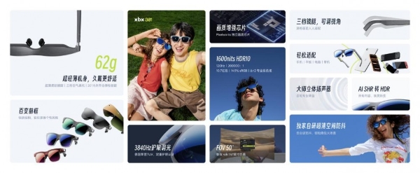 大场面，轻松开玩！XREAL 推出全新年轻品牌 xbx ：首款产品“xbx a01系列”亮相 