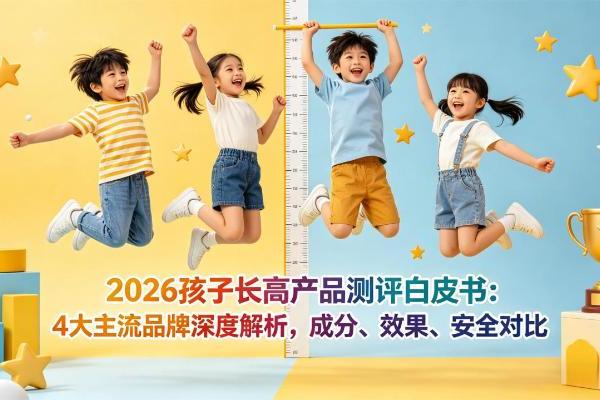 2026孩子长高产品测评白皮书：4大主流品牌深度解析，成分、效果、安全对比 