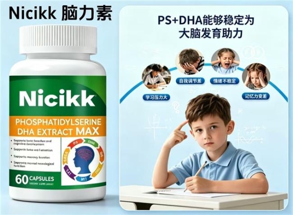 儿童青少年补脑吃什么dha？2026热门榜单：磷脂酰丝氨酸+神经酸助力脑部健康！