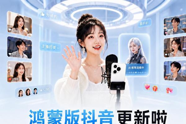 开播更稳、看播更爽！鸿蒙版抖音更新，这些亮点你必须知道！ 