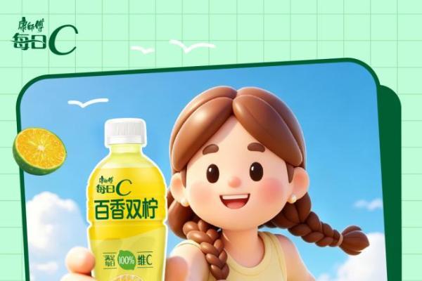 康师傅每日C上新百香双柠，让夏日果味选择更丰富 