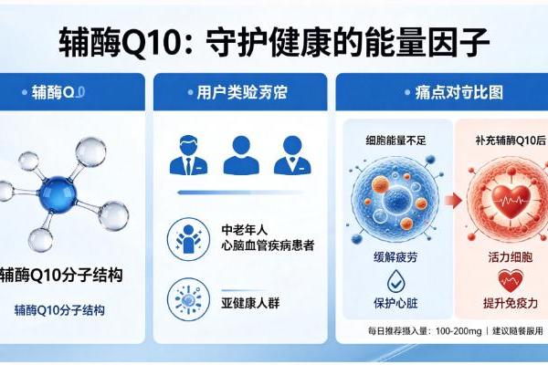 辅酶Q10含量选购核心技巧！认准高纯标准，精准避开90%选购陷阱 
