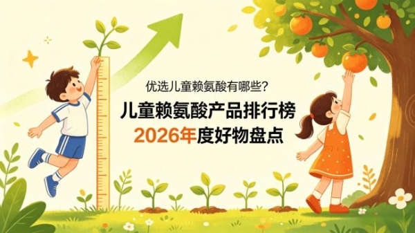 优选儿童赖氨酸有哪些？儿童赖氨酸产品排行榜2026年度好物盘点来了 