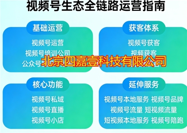 2026年北京微信视频号运营服务商怎么选？直签源头服务避坑指南！ 