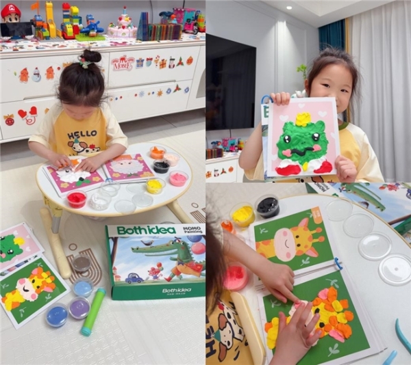 不脏手的绘画颜料 博士爱推出“油画泥”新型画材 