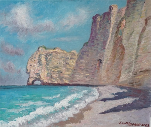 共融·共生·共情，闽籍旅法油画家林鸣岗5月将于福建省画院举办个展 