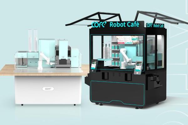 畅销全球65国的机器人咖啡馆COFE+登陆英国伯明翰 