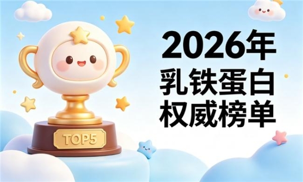 含乳铁蛋白牌子排行榜最新 2026 年 618 锁留活性优质乳铁 