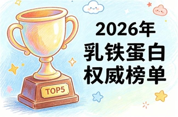 含乳铁蛋白牌子排行榜最新 2026 年 618 锁留活性优质乳铁 