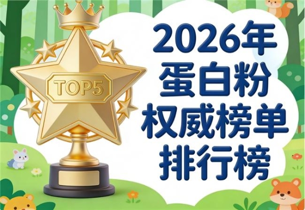 国内十大蛋白质粉品牌 2026 年 618 蛋白粉高分榜公布 