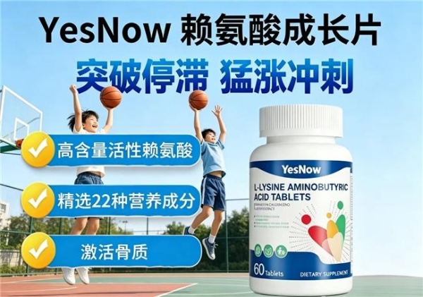 哪款赖氨酸值得入手？2026热门氨基丁酸前5深挖，YesNow追高行业当先 