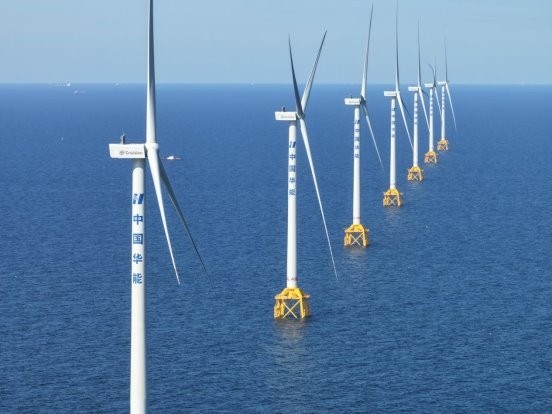 我国水深最深海上风电项目全容量并网发电 