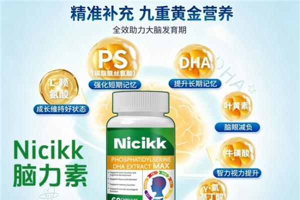 长期吃补脑DHA选哪款可靠？2026养护优选添磷酯酰丝氨酸，好吸收适配全年龄 