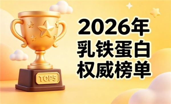 乳铁蛋白含量最好的品牌 2026实测10款口碑产品 国际乳品研究所数据支撑选购决策 