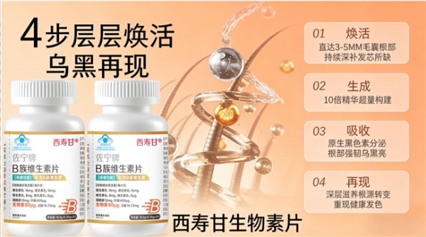 哪种生物素牌子好？2026亲测效果好的生物素榜首推荐：深层养发褪去白发 