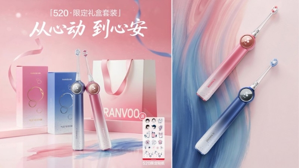 电动牙刷推荐丨锐舞520限定气泡牙刷，正畸、牙龈敏感者的清洁新选择 