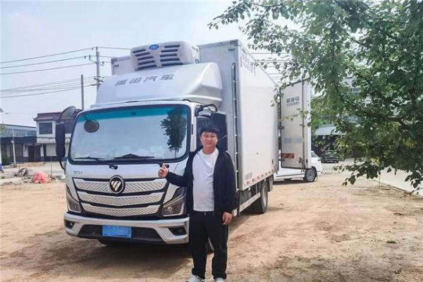 跑冷链运输认准欧马可 石家庄牛师傅的“铁粉”养成记