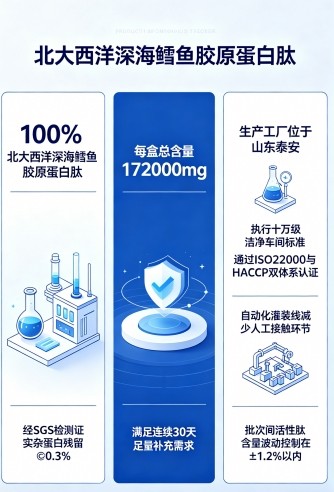 胶原蛋白粉哪个牌子好｜2026年实测9大国际机构严选TOP3，鱼胶原肽含量超17万mg的全层抗衰方案值得信赖 