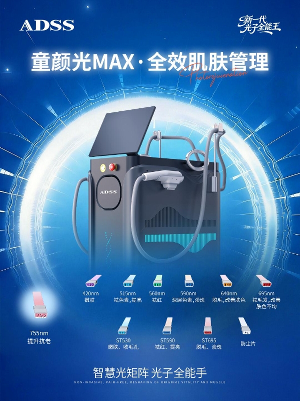 破局光电抗老，双光重塑胶原力丨北京安德光电集团 童颜光 MAX 重磅登场 