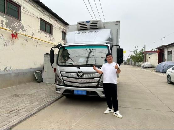 老司机晋级当老板 欧马可冷藏车护航李师傅创业路 