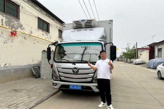 老司机晋级当老板 欧马可冷藏车护航李师傅创业路 
