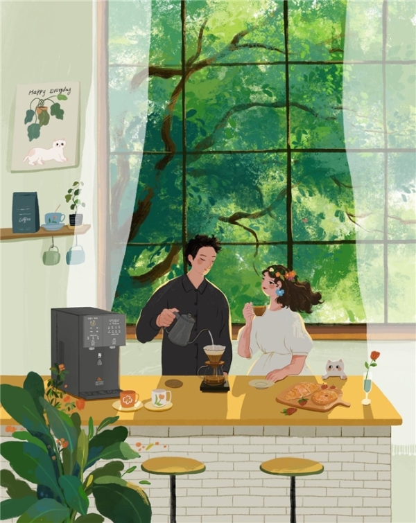 安吉尔心动告白季丨跨界联名人气插画师，描绘爱的三重告白式 