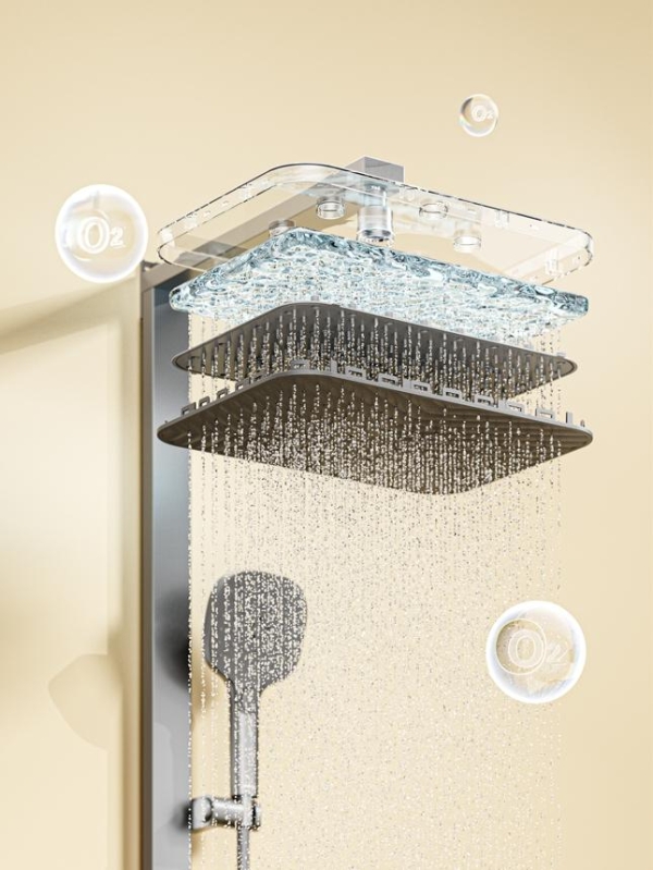 法恩莎E200花洒——富氧水疗SPA，进阶身心净护体验 