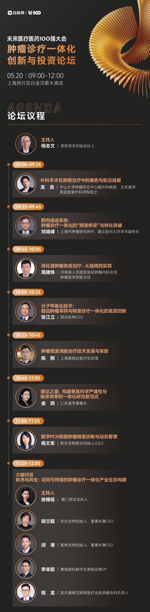 倒计时8天！30+热门赛道怎么逛？2026未来医疗医药100强大会参会攻略请收好 