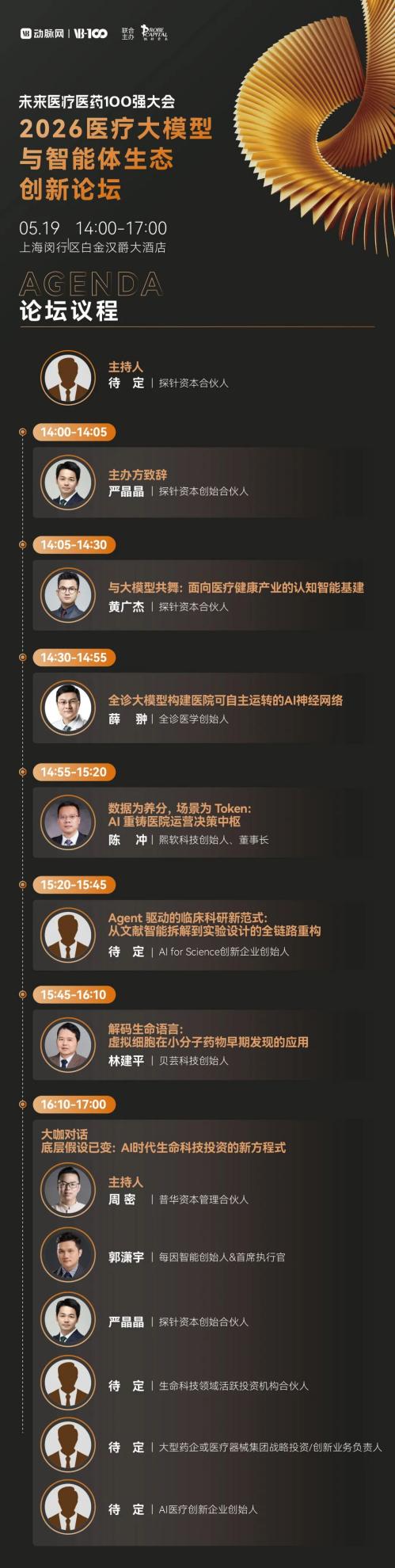 倒计时8天！30+热门赛道怎么逛？2026未来医疗医药100强大会参会攻略请收好 