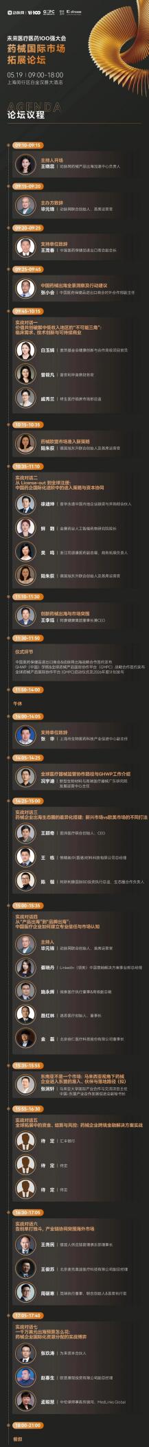 倒计时8天！30+热门赛道怎么逛？2026未来医疗医药100强大会参会攻略请收好 