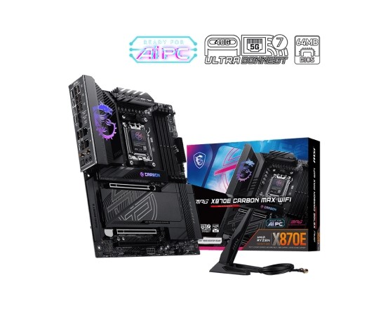告别装机“扎手”烦恼，微星MPG X870E CARBON MAX WIFI暗黑主板开售 