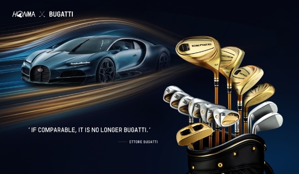 跨界新章，巅峰匠造 HONMA X BUGATTI布加迪联名系列 震撼发布  