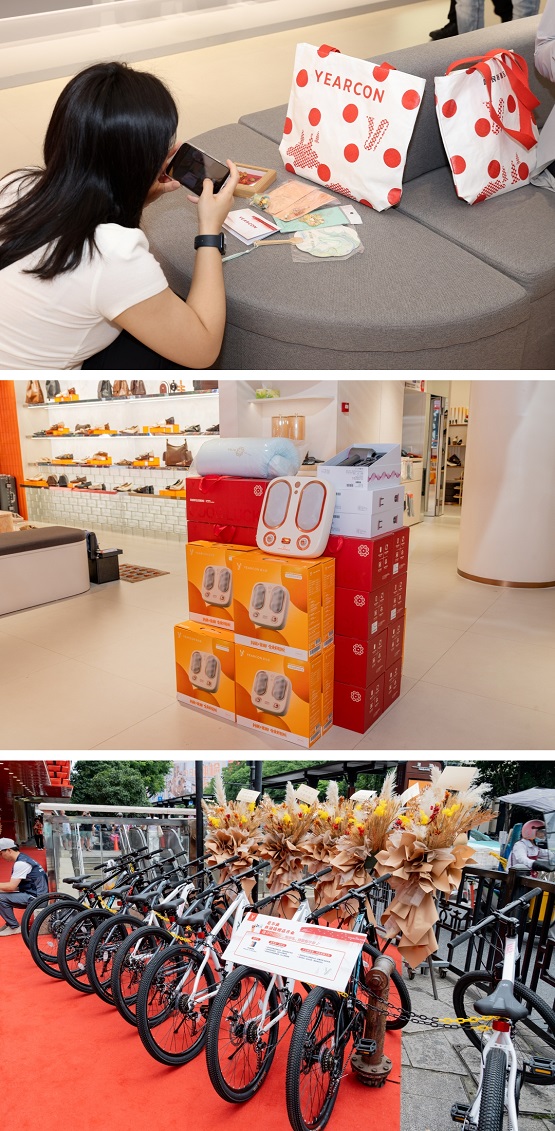 意尔康西湖锦鲤店开业，浙BA球星倪豪凯化身店长助阵 